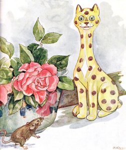 1920年、トーマスネルソンとサンズから出版された「いたずらっ子ムージーブック」のイラスト 作： Anne Anderson